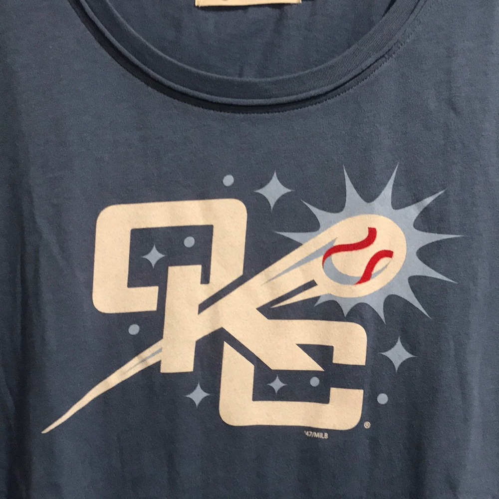 Licensed OKC ‘47 MLB 100% Cotton T-Shirt